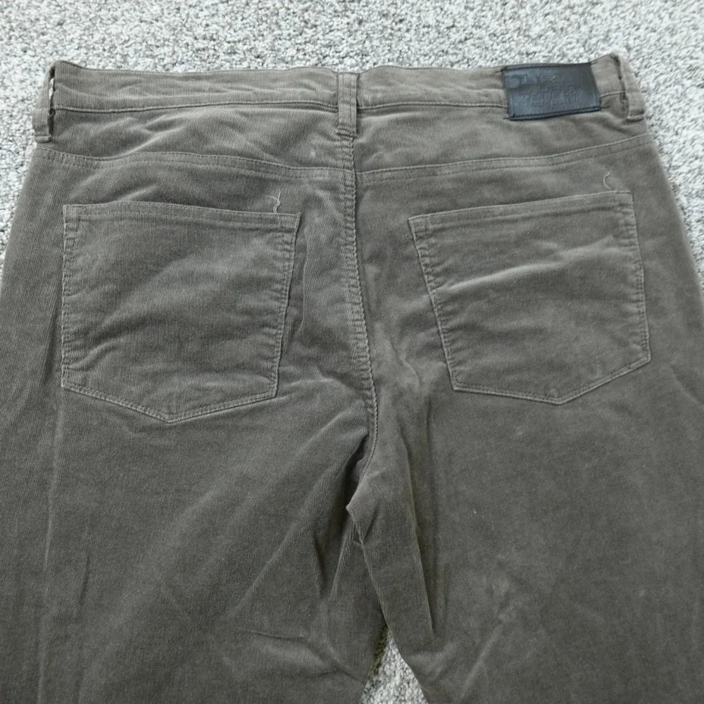 Ralph Lauren Pants Womens 12 Brown Corduroy Classic Boot Cut High Rise Stretch